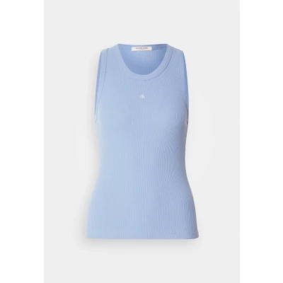 Image of Scotch &amp; Soda Racer Top, Women&#039;s, Size: XS, Faded denim