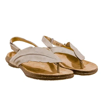 Image of El Naturalista Women&#039;s N5078 Wakataua Sandal, Stone, 3 UK