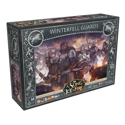 Image of CMON A Song of Ice &amp; Fire: Winterfell Guards Miniatures Game Ages 14+ 2 Players 45 60 Minutes Playing Time