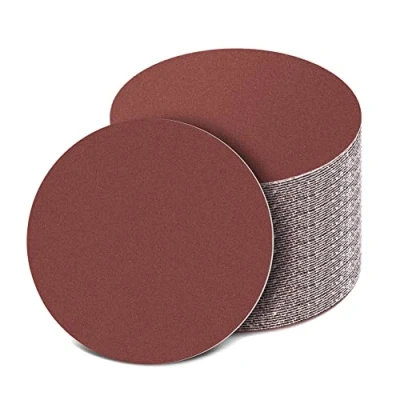 Image of 150mm Sanding Discs (40/80/120/180/240 Grits), Hook and Loop Sandpaper, 6 Inch Sander Pads for Random Orbital Sander(50Pcs)