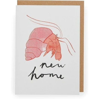 Image of Kindred New Home Crab Greetings Card