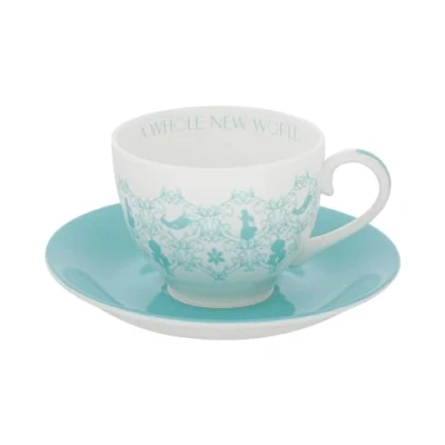 Image of English Ladies Co. Disney Princess Color Story Teacup and Saucer : Jasmine from Aladin