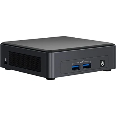 Image of Intel NUC 12 Pro NUC12WSKv5 Mini Desktop Computer, 12th Gen Core i5 1250P(12C/16T, Up to 4.4G) with vPro Technology PC 8GB RAM &amp;512GB SSD, Windows 11 Pro, Support 4K Quad Display, WiFi 6