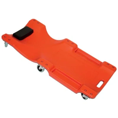 Image of Suprills 40&quot; Professional Garage Tools: Mechanic Tools Durable Vehicle Creeper for Under Car Repair, Padded Headrest, Rolling Design, Molded Workshop
