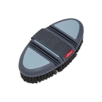 Image of LeMieux Flexi Horse Hair Body Brush Petrol