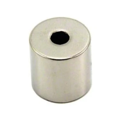 Image of Diametrically Magnetised N42 Neodymium Magnet for Arts, Crafts, Model Making, DIY, Hobbies, Office, and Home 20mm O.D. x 6mm I.D. thick