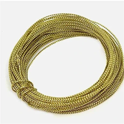 Image of Bowdabra Bow Maker Wire Gold or Silver 15.2 Metres Long (Gold)