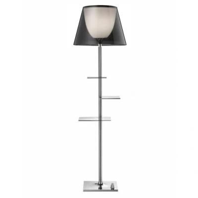 Image of Flos Bibliotheque National Floor Lamp Smoke