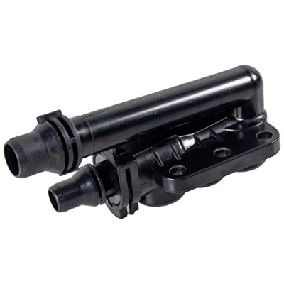 Image of 17127507982, 17217559962 Engine thermostat FEBI BILSTEIN 174763 82C with housing BMW: 5 Saloon, 6 Convertible, Touring