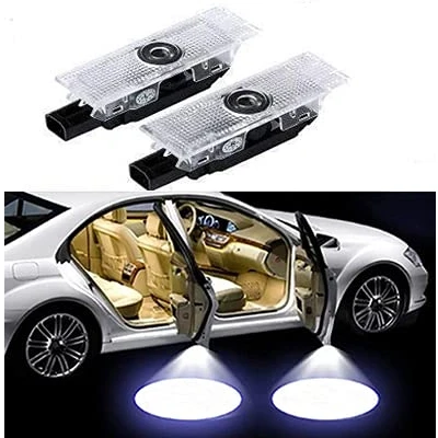 Image of Sunshine Fly Pack of 2 Entry Lighting Door Definition Car Logo Projection Welcome 3D Decoration (D)