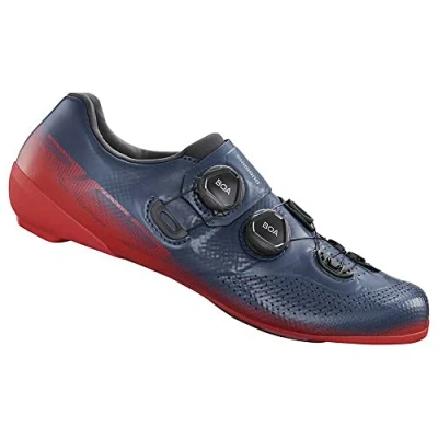 Image of SHIMANO Unisex Brc702r40 RC7 RC702 Shoes Red Size 40, Red, 6.5 UK