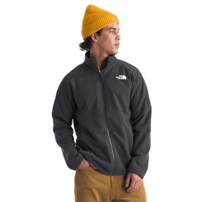 Image of The North Face Glacier Heavyweight FULL ZIP Fleece jacket, Men&#039;s, Size: Small, Asphalt grey