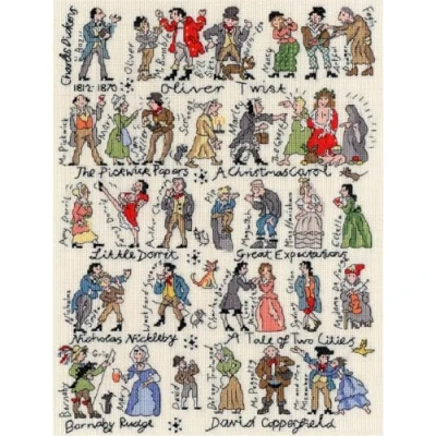 Image of Bothy Threads Cross Stitch Kit Dickens