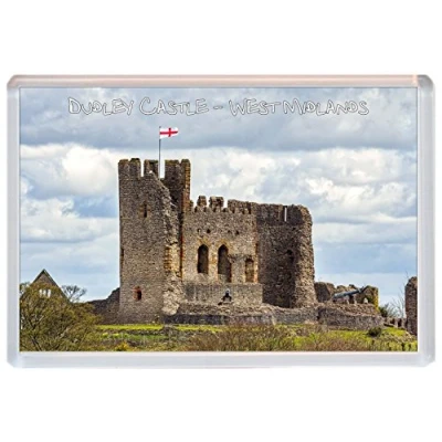 Image of Dudley Castle West Midlands Jumbo Fridge Magnet Gift/Souvenir/Present