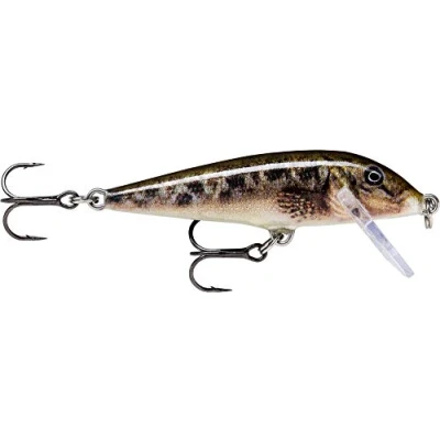 Image of Rapala CountDown Lure with Two No. 7 Hooks, 1.5 2.4 m Swimming Depth, cm Size, Live Sculpin