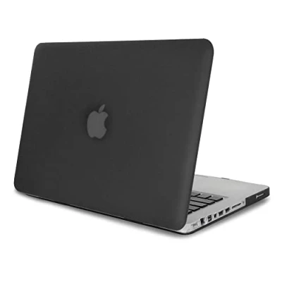 Image of Compatible with MacBook Pro 13 inch Case (Model: A1278, CD ROM) Old Version Early 2012/2011/2010/2009/2008, Protective Plastic Hard Shell Cover, (matte black)