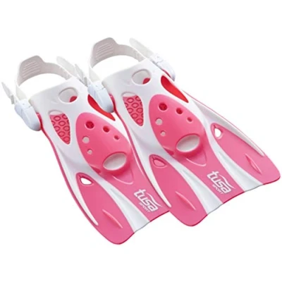 Image of Tusa Sport UF 0103 Short Snorkeling Fins Size &amp; Colour Choice (Pink, M (UK 2 7))