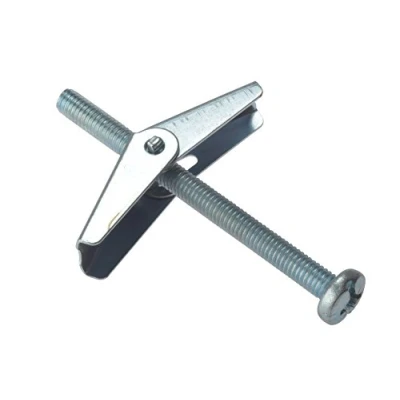 Image of ForgeFix Plasterboard Spring Toggles M5 x 75mm Zinc Plated Bag 10