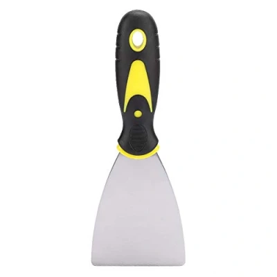 Image of 3D Printer Spatula Metal Removal Tool Scrapper Spatula, Rubber Handle Stainless Steel Precision Stainess Knife,