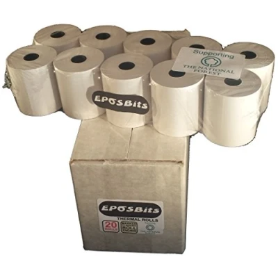 Image of EPOSBITS® Brand Receipt Till Rolls 20 to Fit Sam4s ER 380M 380 M ER380M Cash Register