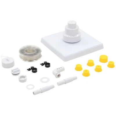 Image of vidaXL 13 Piece Pool Grecian Fountain White