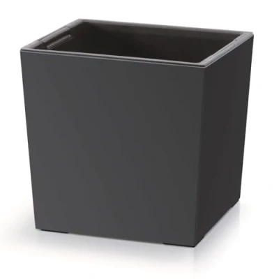 Image of Prosperplast Flower Pot, Charcoal, 29,5 cm x 29 [LxBxH]