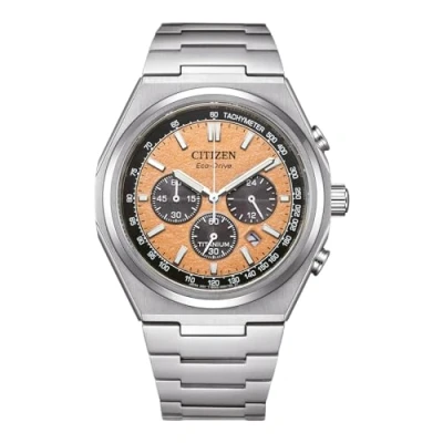 Image of Citizen Men&#039;s Chronograph Eco Drive Watch with Titan Strap CA4610 85Z