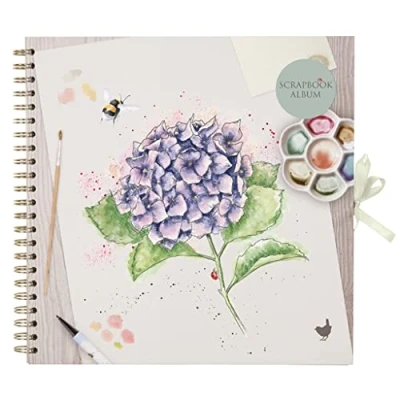 Image of Wrendale Designs Bee &amp; the Hydrangea Scrapbook Album