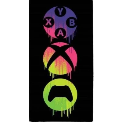 Image of Xbox Drips Towel, 140 x 70 cm, 100% Cotton