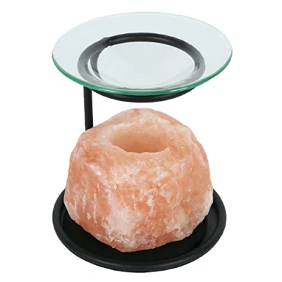 Image of Something Different Natural Himalayan Salt lamp oil burner Boxed