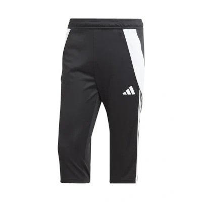 Image of adidas Performance TIRO24 PANT 3/4 sports trousers, Men&#039;s, Size: Medium, Black/white