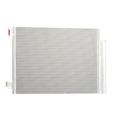 Image of 921001697R, 92100684R Condenser VALEO 814373 with dryer Aluminium 513mm R134a RENAULT: Clio 4, Captur, DACIA: Duster II, Off Road