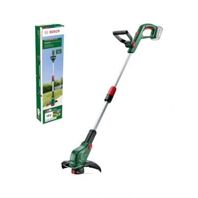 Image of Bosch Cordless Grass Trimmer UniversalGrassCut 18V 26 500 (for Cutting and Edge Trimming; Charging Time: 65 mins; Diameter: cm; 18 Volt System; Without Battery)