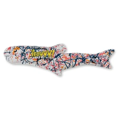 Image of Yeowww Pollock Fish Cat Toy, for All Breed Sizes