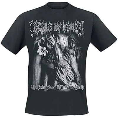 Image of Cradle of Filth Cruelty &amp; The Beast Men&#039;s T Shirt Black Regular, Black, M