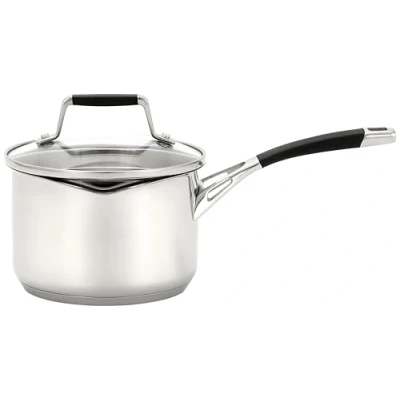 Image of Stellar 5000 Induction Flow 16cm Draining Lid Saucepan