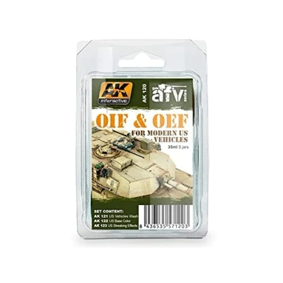Image of AK Interactive OIF &amp; OEF US Weathering Set (AK00120)