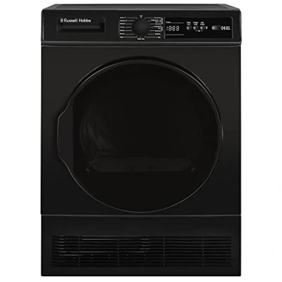 Image of Russell Hobbs RH8CTD111B 11 Series 8kg Condenser Dryer B Rated Black