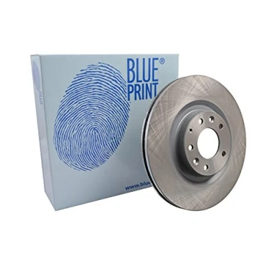Image of F15733251, F16033251, F16033251A Brake disc BLUE PRINT ADM54378 Front Axle 322mm 24mm 5 Hole 114mm internally vented Coated MAZDA: RX 8