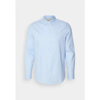 Image of Scotch &amp; Soda CORE Oxford Solid Shirt, Men&#039;s, Size: XL, Black