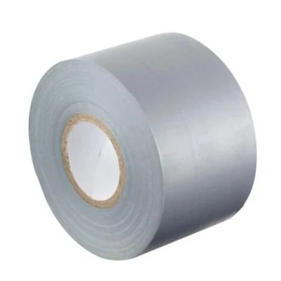 Image of Gocableties Grey Wide Electrical Tape, 50mm x 33m, 2&quot; Strong Self Adhesive PVC Insulation Tape for Insulating, Repairing and Protecting Wires, 1 Roll
