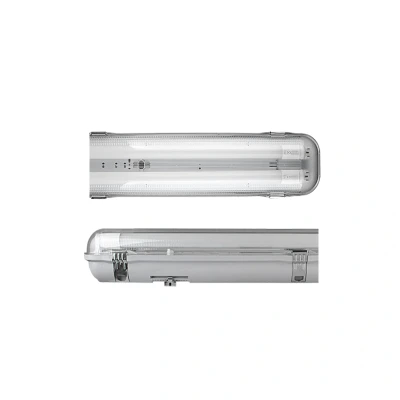 Image of Twin 4FT Non Corrosive Batten Standard for LED T8 Kosnic Indus