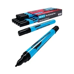 Image of Show me Drywipe Marker Fine Tip Black (10 Pack)