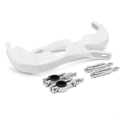 Image of Dirt Bike Handguards,Motorcycle Hand Guard 22MM Universal Handlebar Guards 28MM Handlebars for ATV Pit Supermoto Sur Ron White