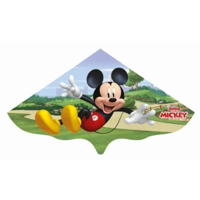 Image of Unbekannt Paul Günther 1110 Disney Micky Mouse Kite for Kids, Ready to Fly with Handle and Rope, Single Rope Made of Strong Plastic Film Children from 4 Years