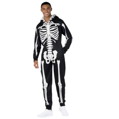 Image of Morph Skeleton Costume Men Mens Adult Jumpsuit Halloween Costumes