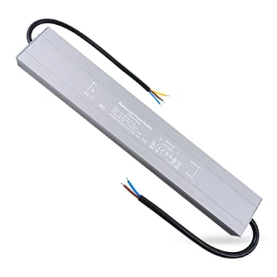Image of REYLAX 24V LED Driver 300W 12.5A IP67 Waterproof Transformer Constant Voltage Outdoor Power Supply 24 Volts DC Low Light Adapter for Strip Lights Garden Lamps Shed