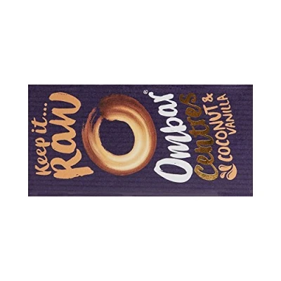Image of Ombar Centres Coconut and Vanilla Raw Chocolate Bar, 35 g