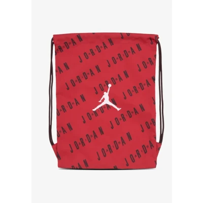 Image of Jordan JAN CORE Gym SACK Unisex Drawstring sports bag for kids, Size: One Size, red