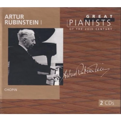 Image of Great Pianists of the 20th Century Arthur Rubinstein, Vol.1